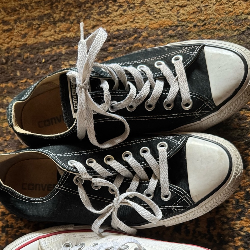 Converse Black and White Sneakers